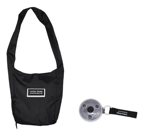 Bolsa de compras plegable portatil
