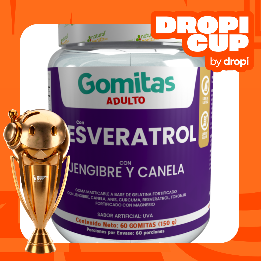 Gomitas De Resveratrol X 60