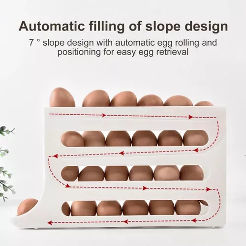 Organizador de huevos para cocina
