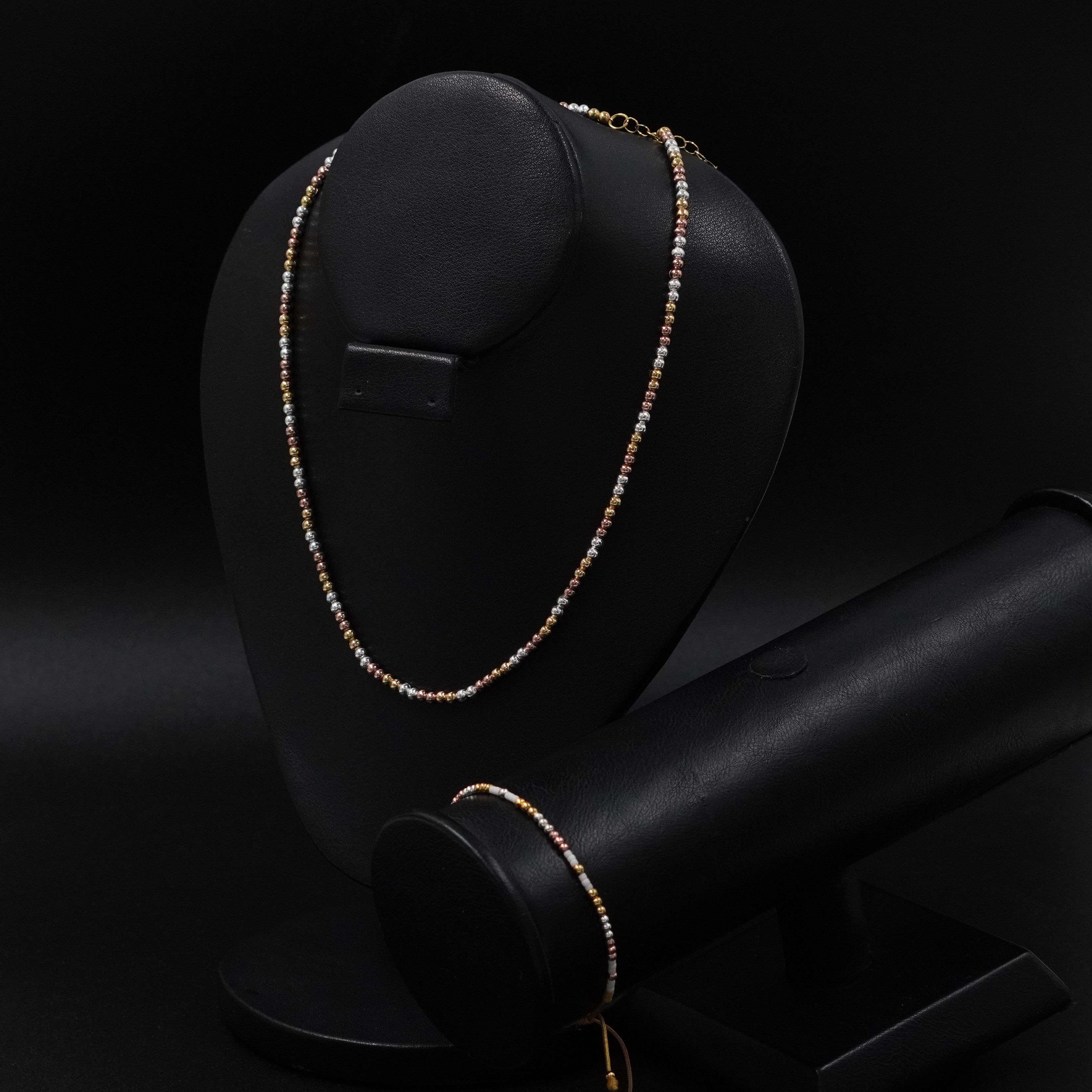 COMBO: PULSERA-COLLAR 3 OROS