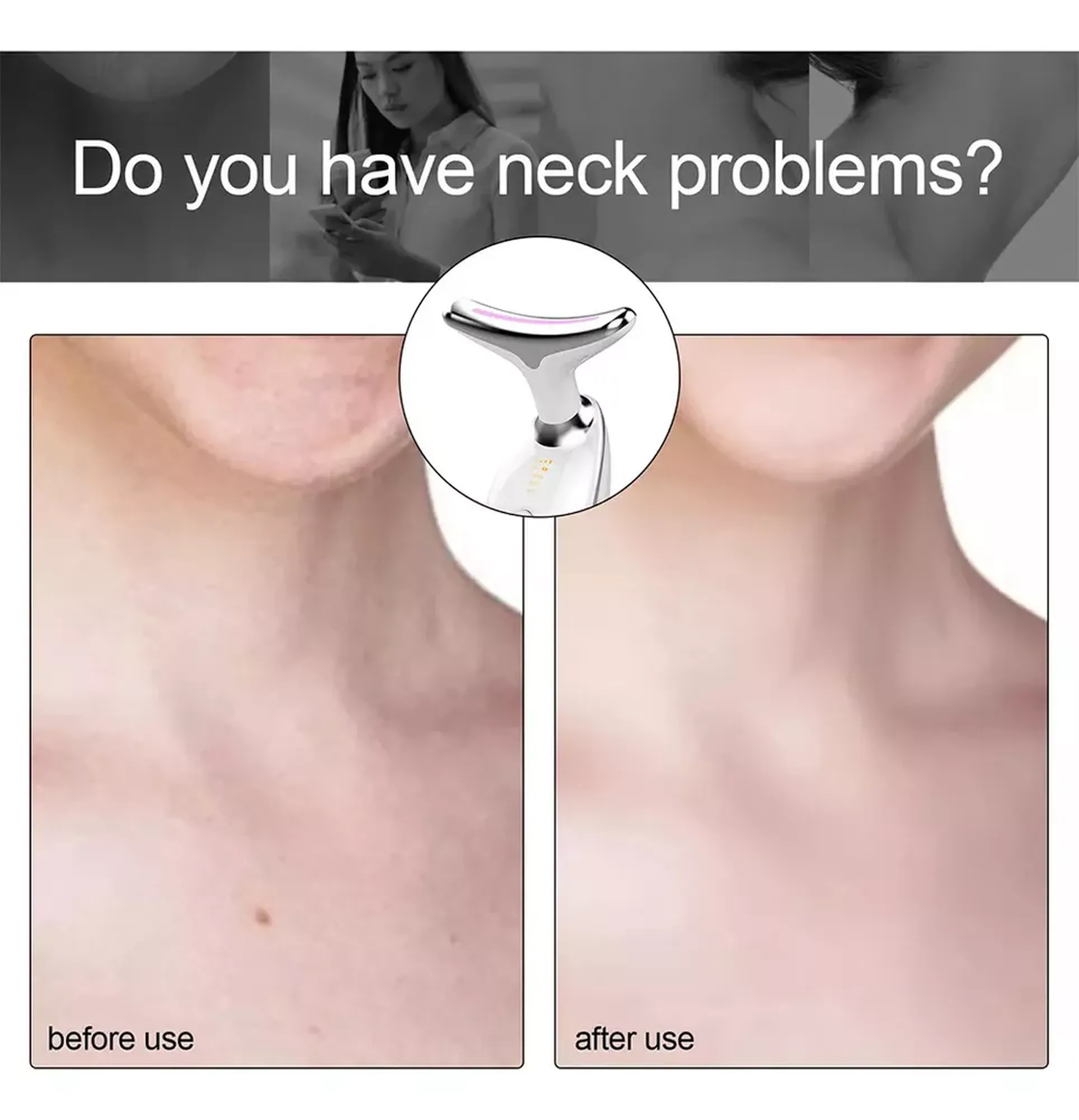 Miniatura 6 de Masajeador Facial De Cuello Para Antienv