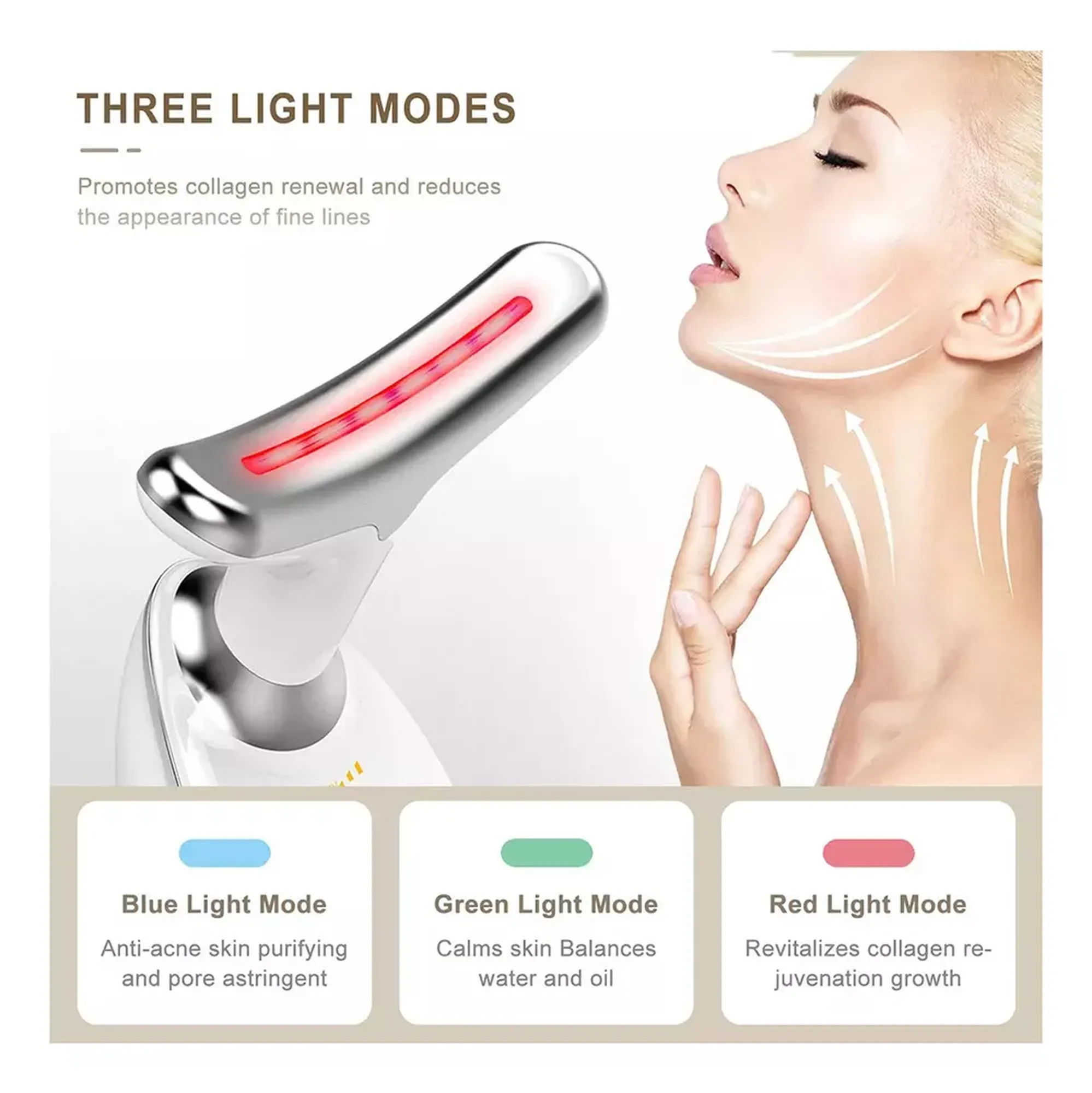 Miniatura 4 de Masajeador Facial De Cuello Para Antienv