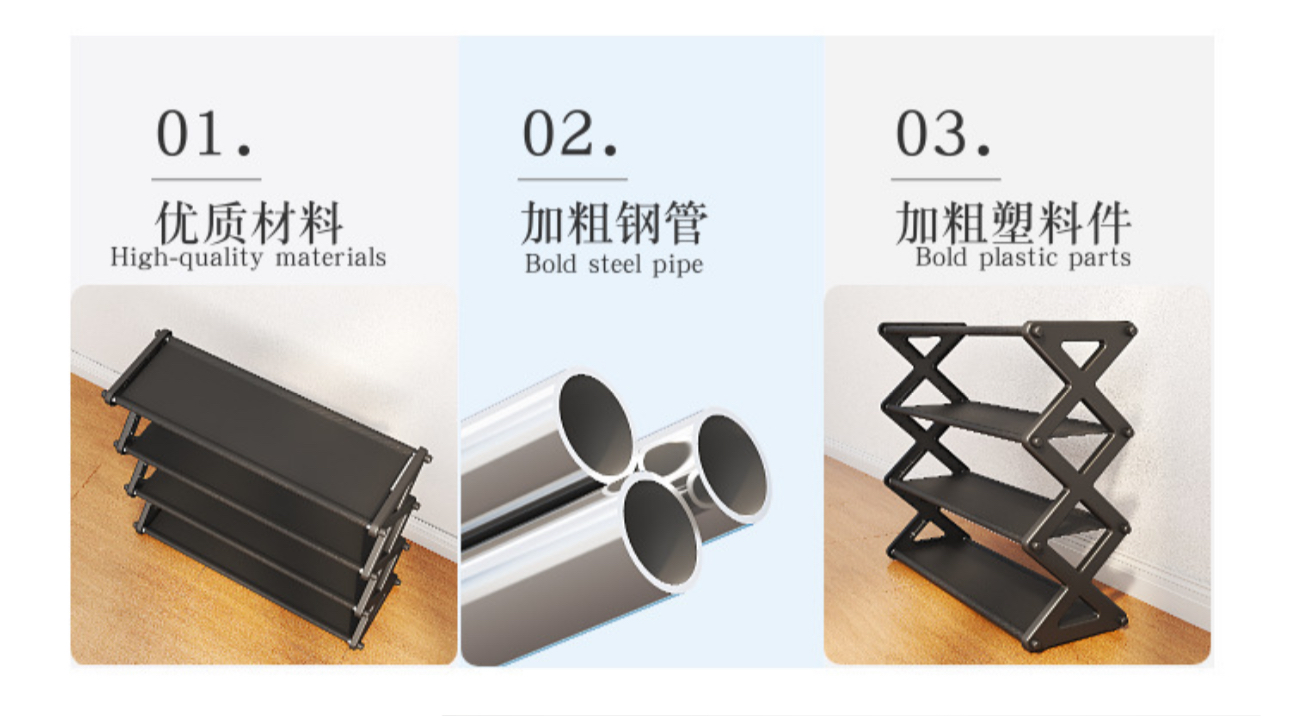 Miniatura 5 de ORGANIZADOR ZAPATERO 5 NIVELES TRAPEZOID