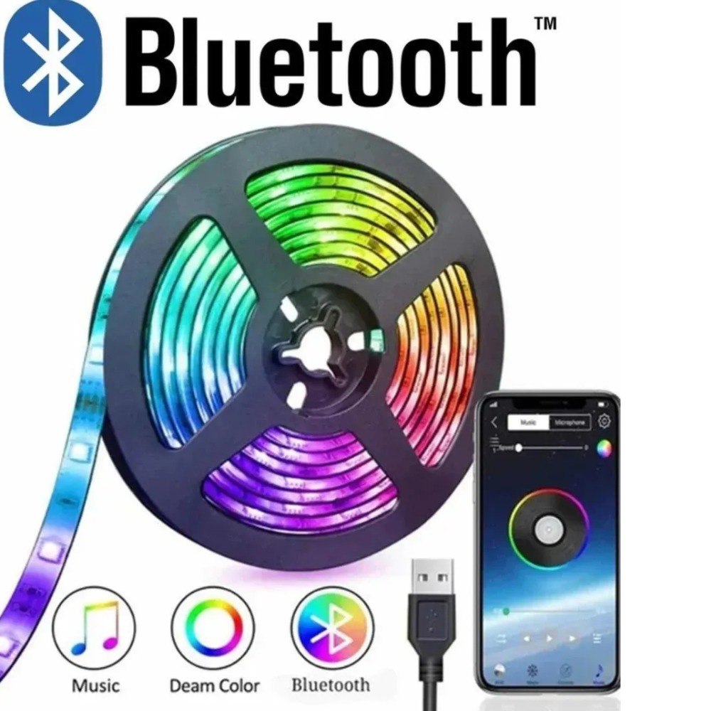 Miniatura 4 de Cinta Led Luces 5 Mts Usb Rgb Multicolor