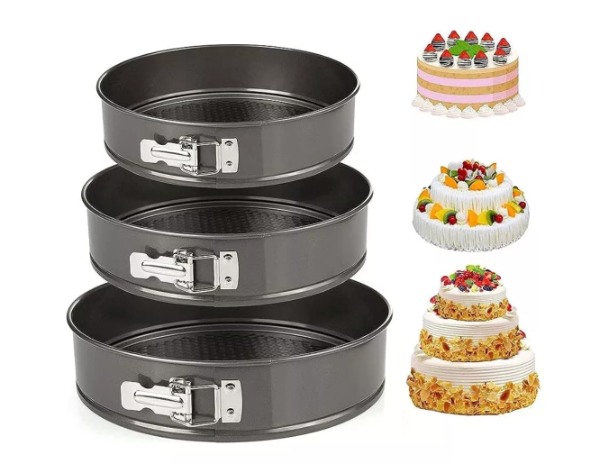 Miniatura 3 de Moldes Pasteles Juego 3 Redondos