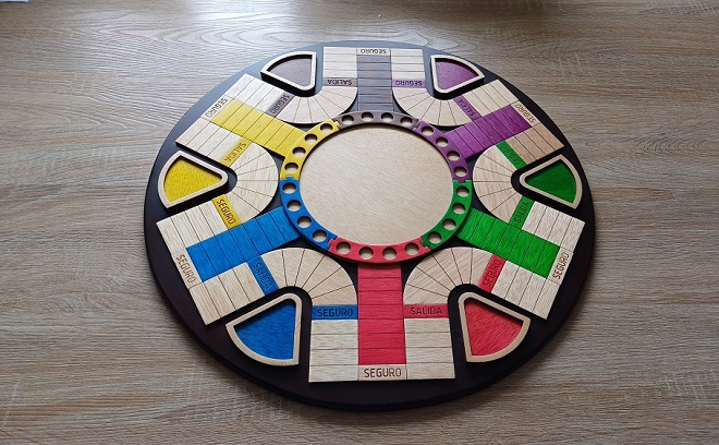 Miniatura 6 de PARQUES EN MADERA DE 6 PUESTOS