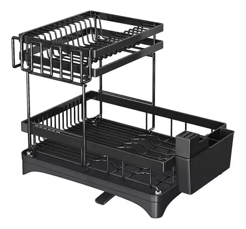 Seca Plato Acero Inoxidable 42 Cm Escurr