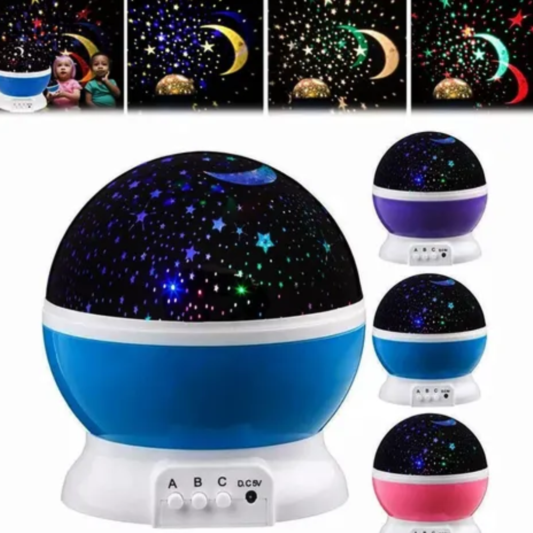 Lampara Rotatoria Proyector Cielo Estrel