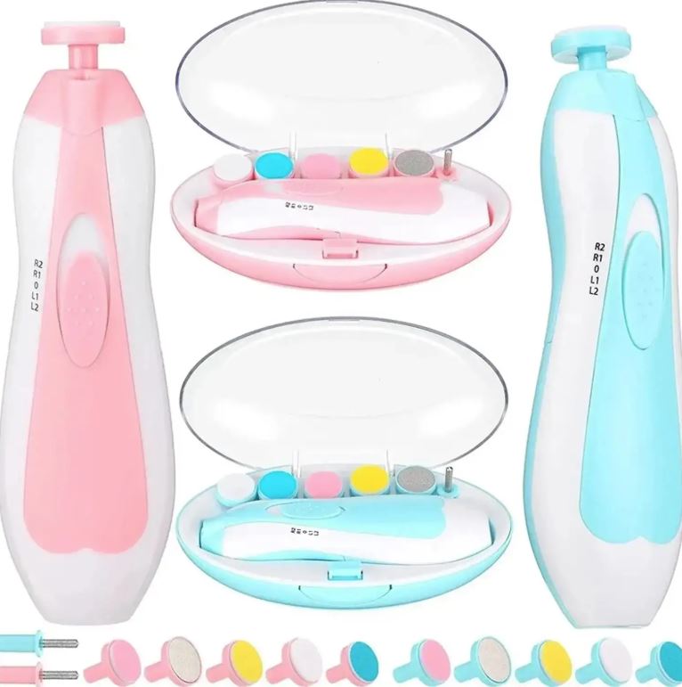 Lima electrica de uñas para bebes