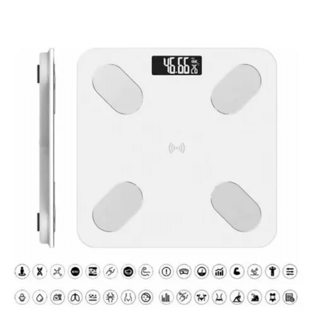 Bascula Inteligente Pesa Bluetooth Vidri