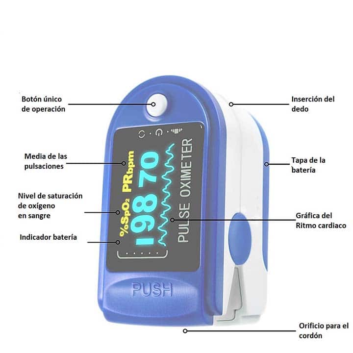 Miniatura 3 de Oximetro de pulso