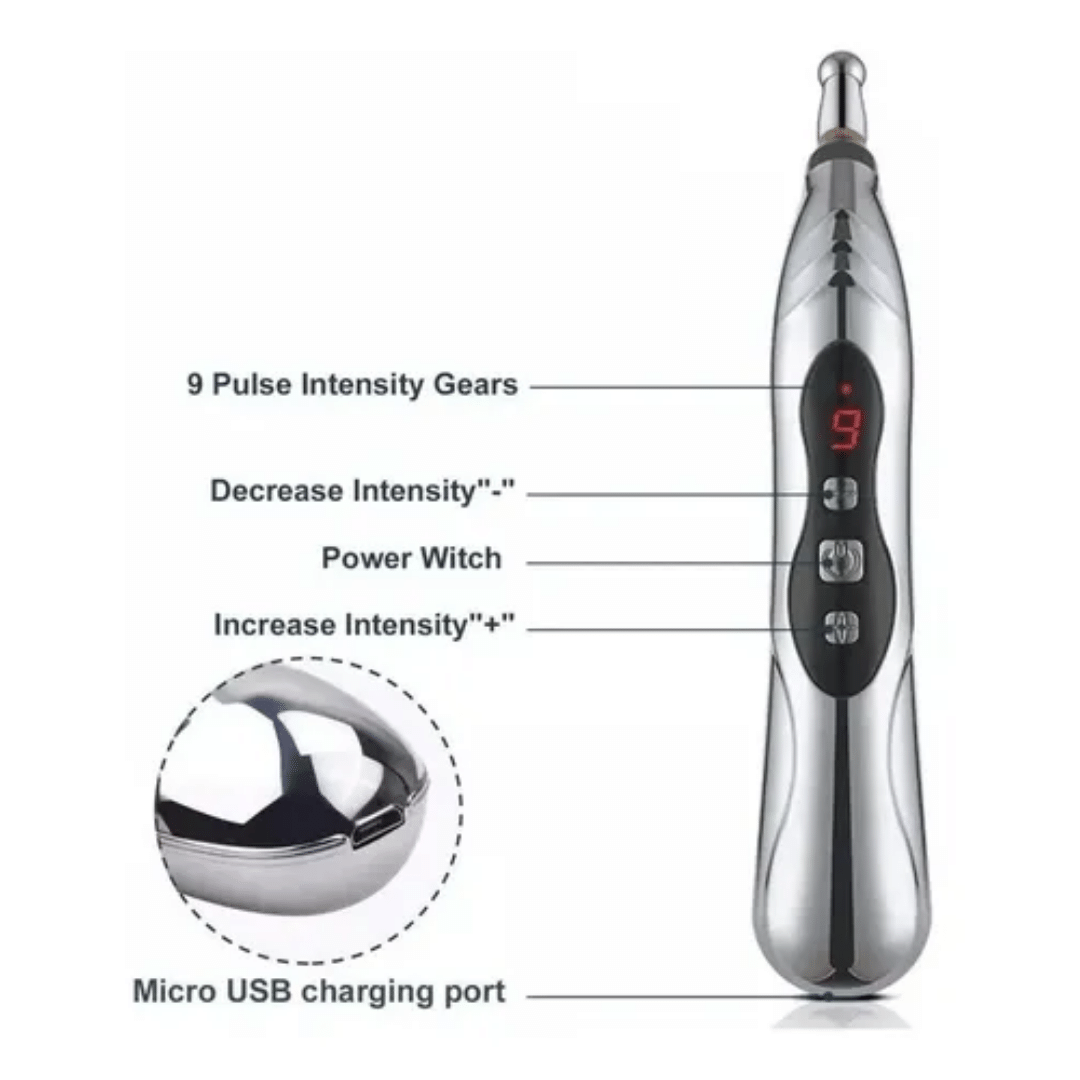 Lápiz Acupuntura Electrónico + 4 Cabezal