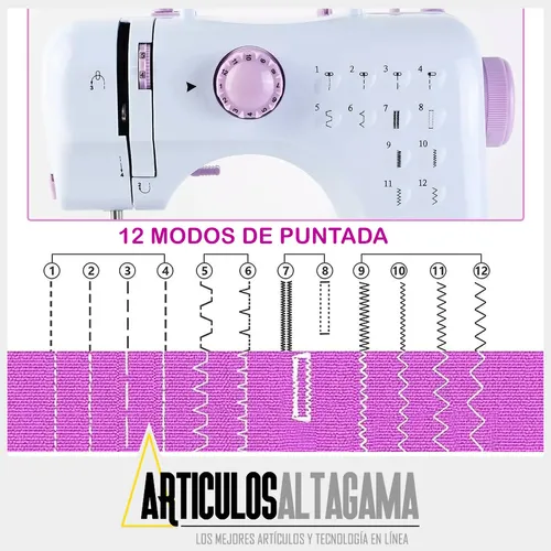 Miniatura 2 de Maquina De Coser  12 Puntadas + Mesa