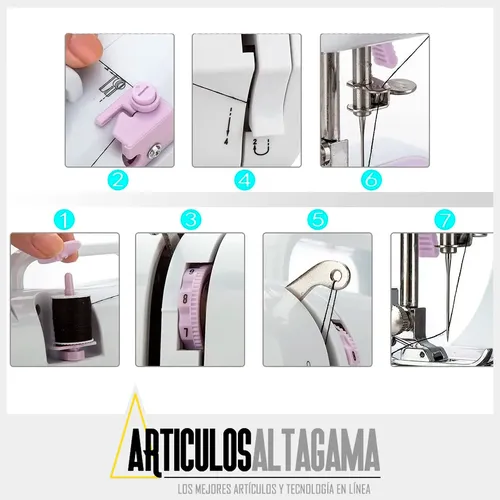 Miniatura 3 de Maquina De Coser  12 Puntadas + Mesa