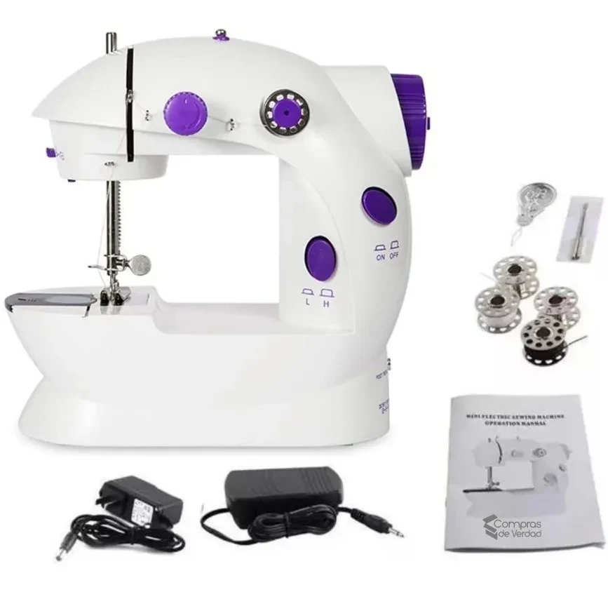 Miniatura 1 de Mini Maquina Coser Portátil Eléctrica