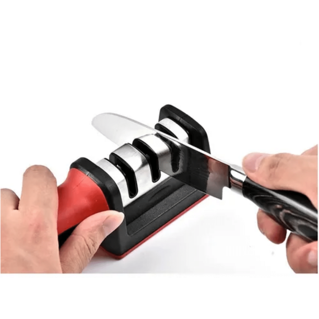 Miniatura 4 de KIT AFILADOR + PELA PAPA+ CUCHILLO