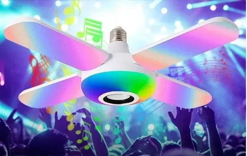Miniatura 3 de Bombillo Parlante De Aspas RGB
