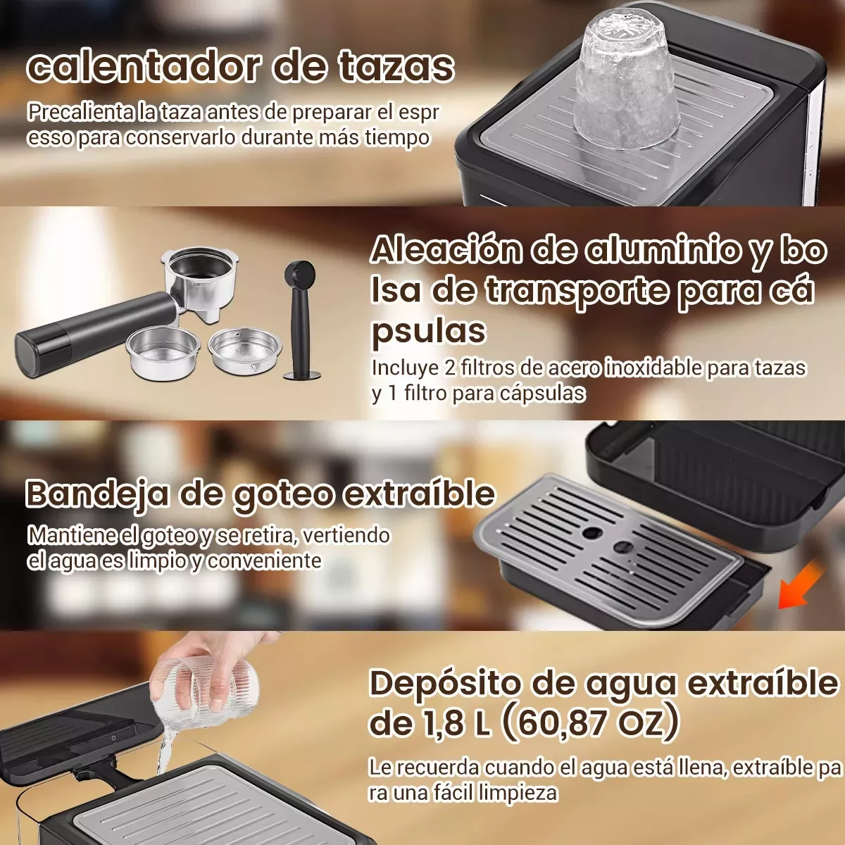 Miniatura 4 de Maquina de café expreso profesional