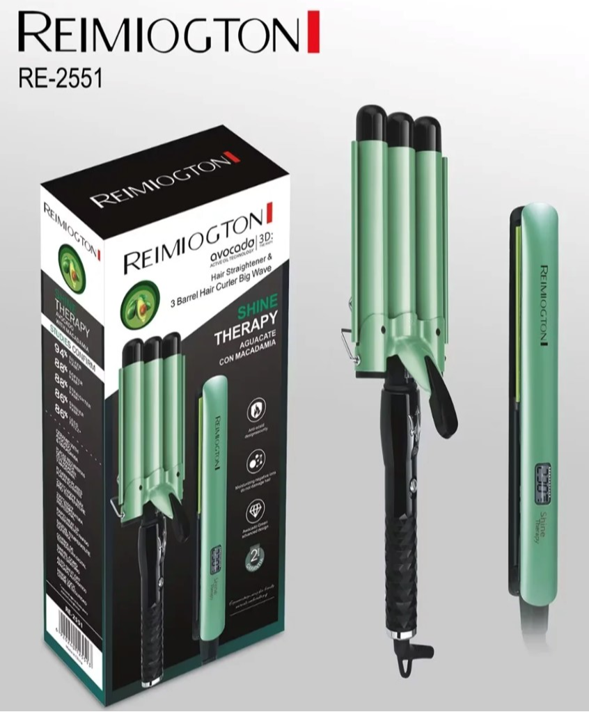 Combo plancha y pinza sirena RE-2551