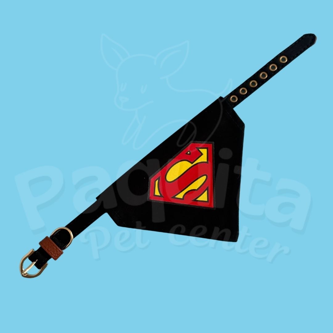 Collar Para Perro Superman