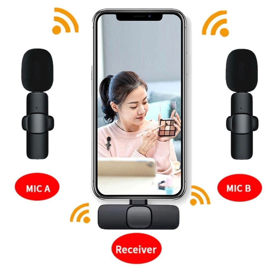 Microfono De Iphone De Una Sola Solapa