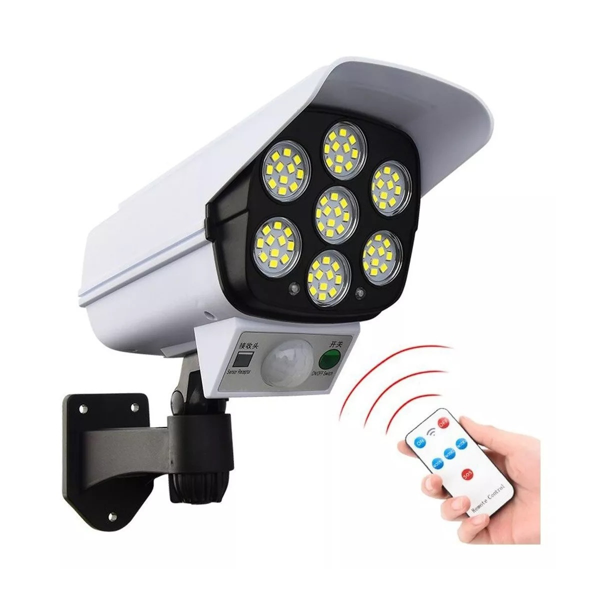 Miniatura 8 de Lámpara Led Solar Y  Sensor Tipo Camara