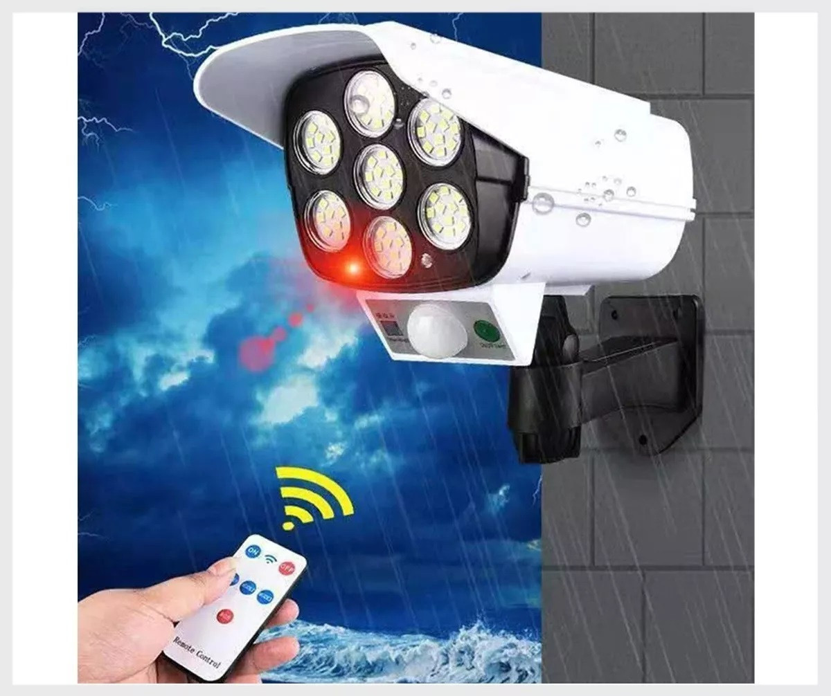 Miniatura 6 de Lámpara Led Solar Y  Sensor Tipo Camara