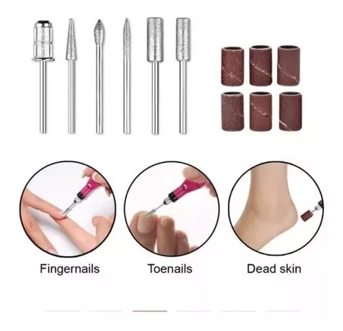 Miniatura 2 de Pulidor De Uñas Pedicura 18 Piezas