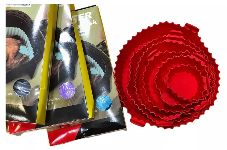 Moldes De Silicona Para Olla Freidora x6