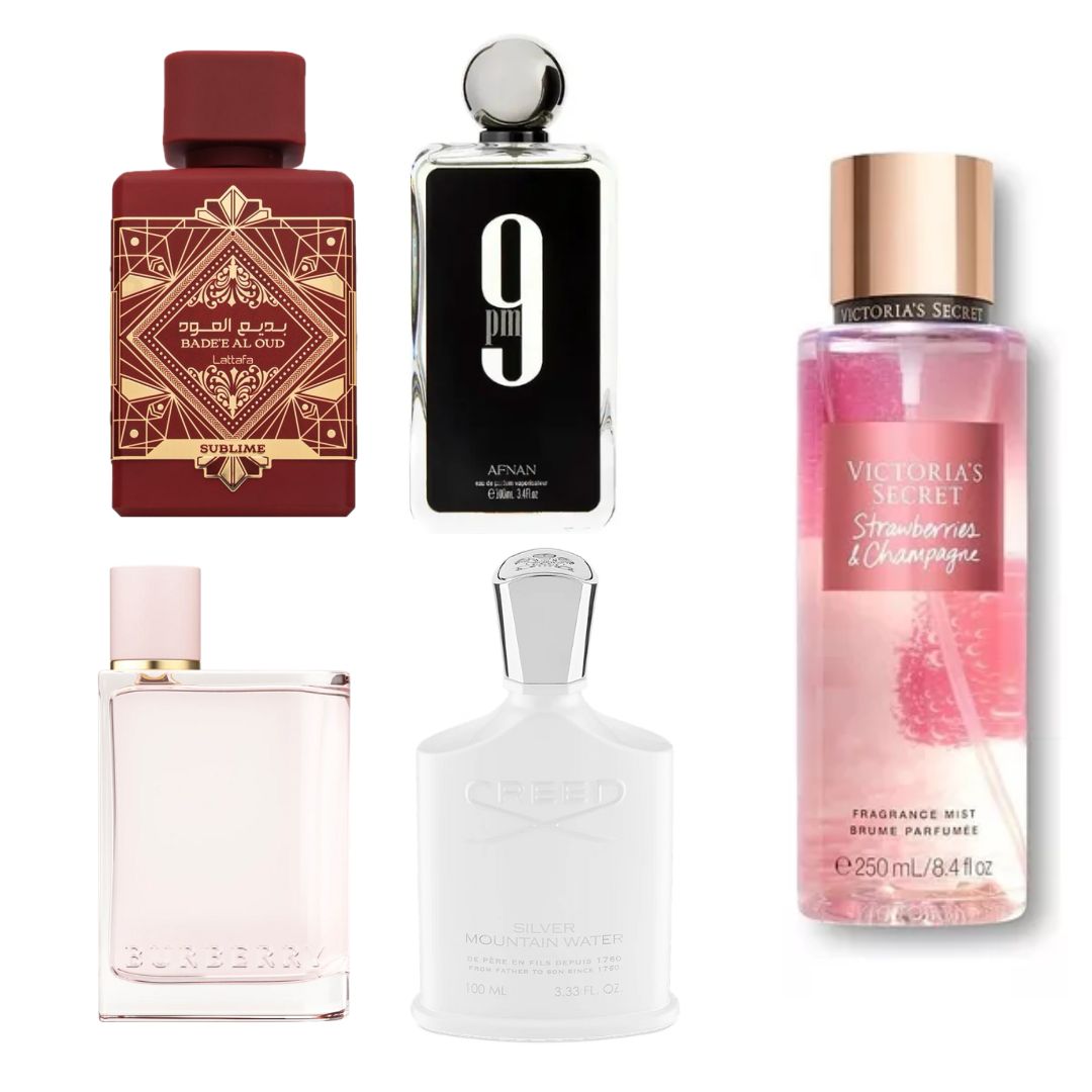 COMBO SPECIAL 4 PERFUMES + SPLAHS