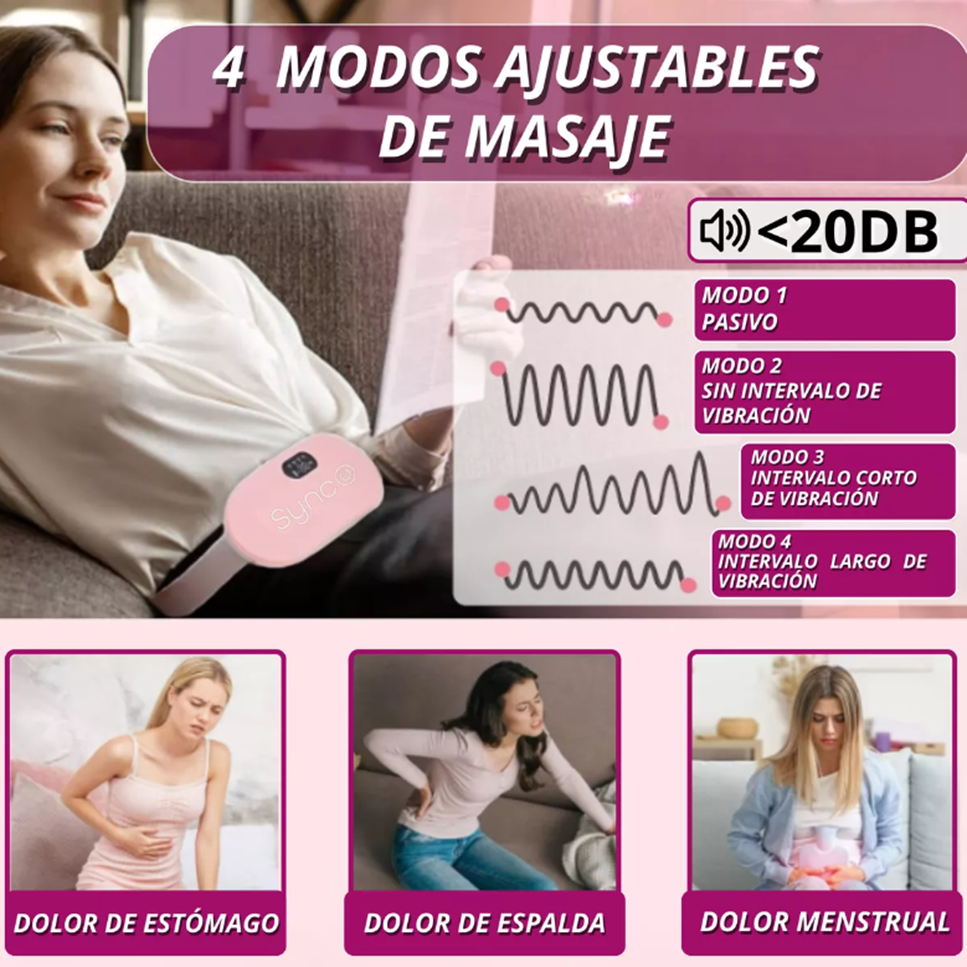 Masajeador Calor Térmico Para Cólicos