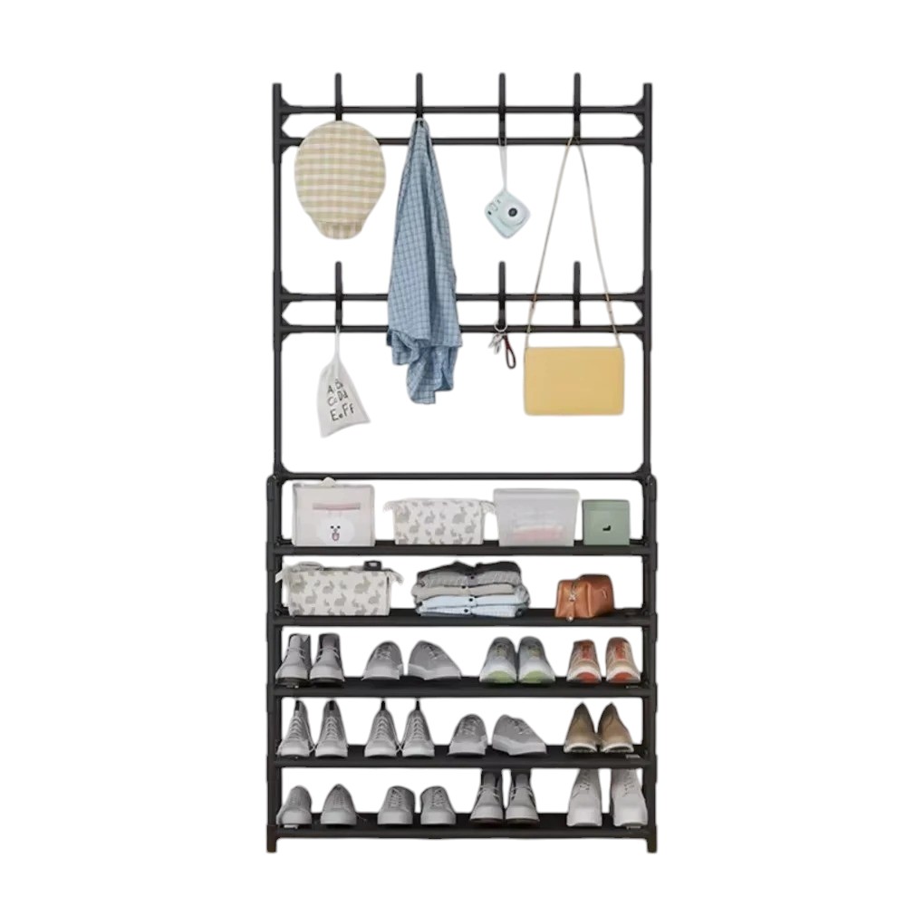 Zapatero Perchero Organizador 4 Niveles