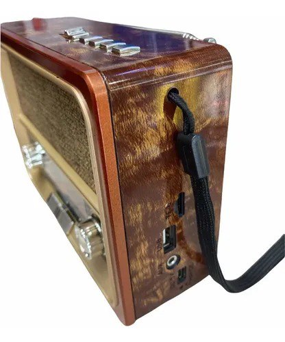 Radio Parlante Vintage Retro  Sw 120bt
