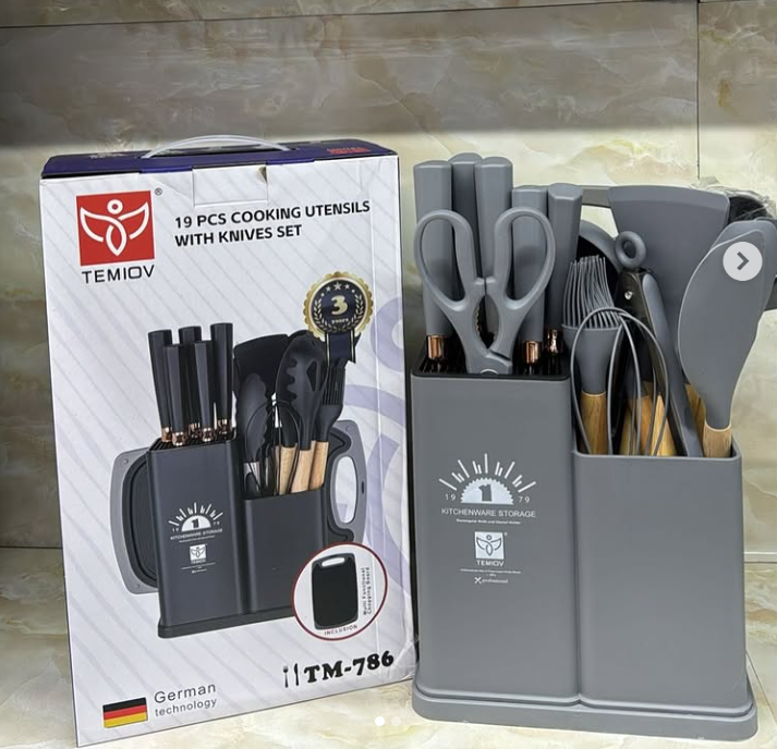 Miniatura 2 de SET UTENSILIOS COCINA FINO TM-786