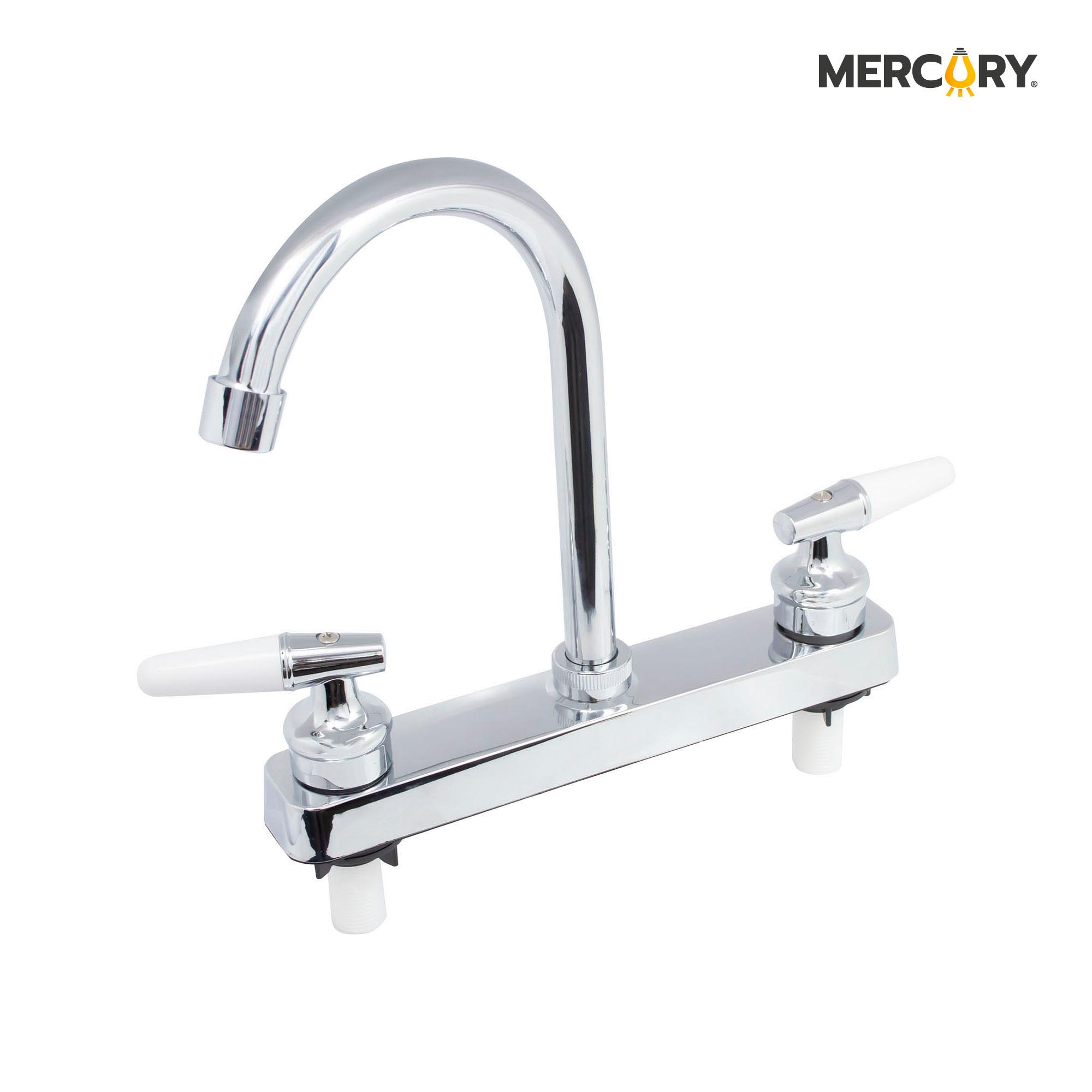 MEZCLADOR LAVAPLATOS 8” CUELLO FIJO/ABS