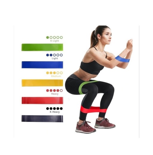 Miniatura 2 de Kit X5 Bandas Elasticas Para Entrenamien