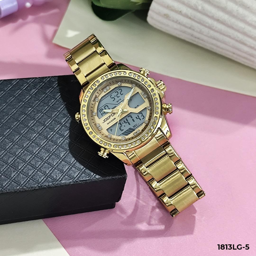 1813LG RELOJ JOEFOX ANA-DIG METÁLICO DM