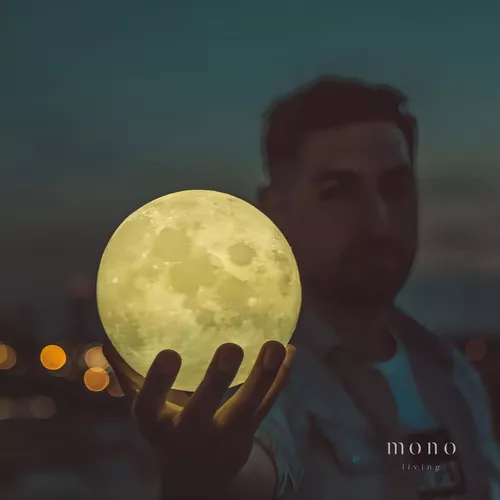 Miniatura 3 de Lampara De Luna 16 Colores Recargable