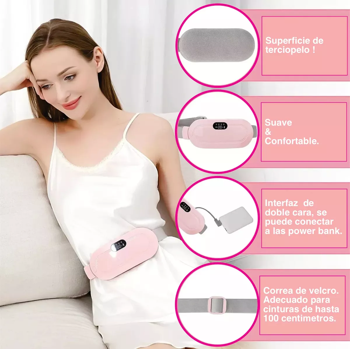 Miniatura 2 de Almohadilla Cinturón Cólicos