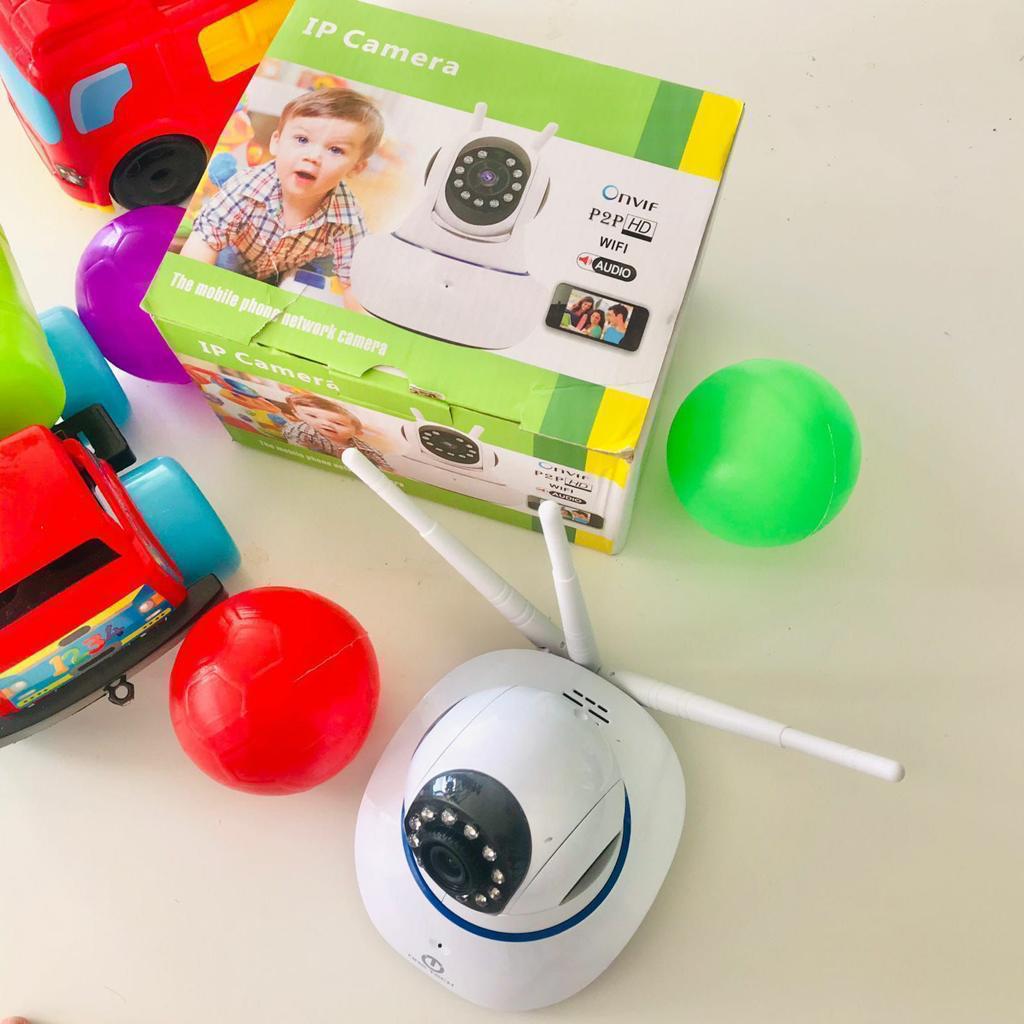 CAMARA TRES ANTENAS REF ONVIF HD WIFI