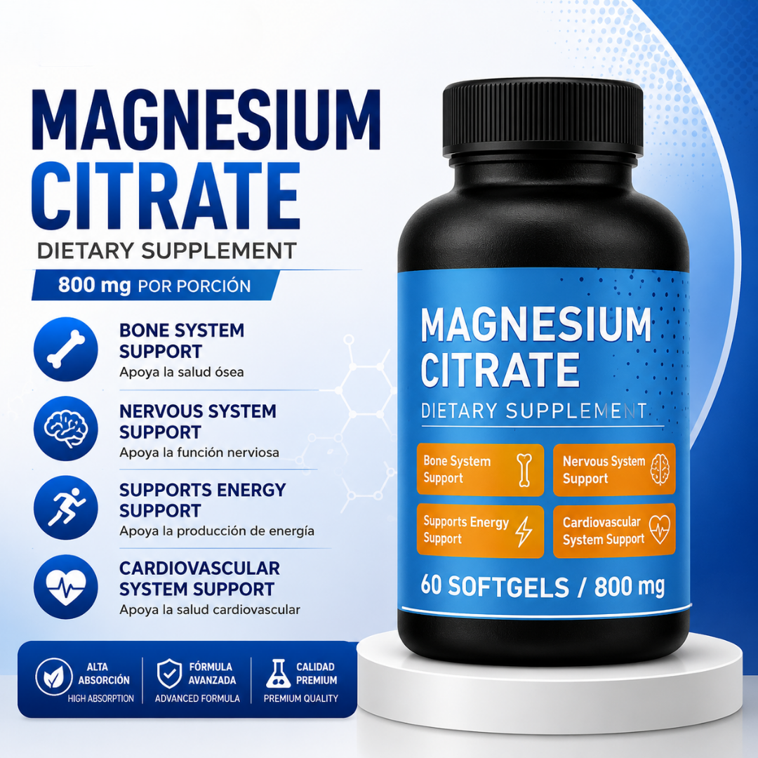 CITRATO DE MAGNESIO/ 800 MG
