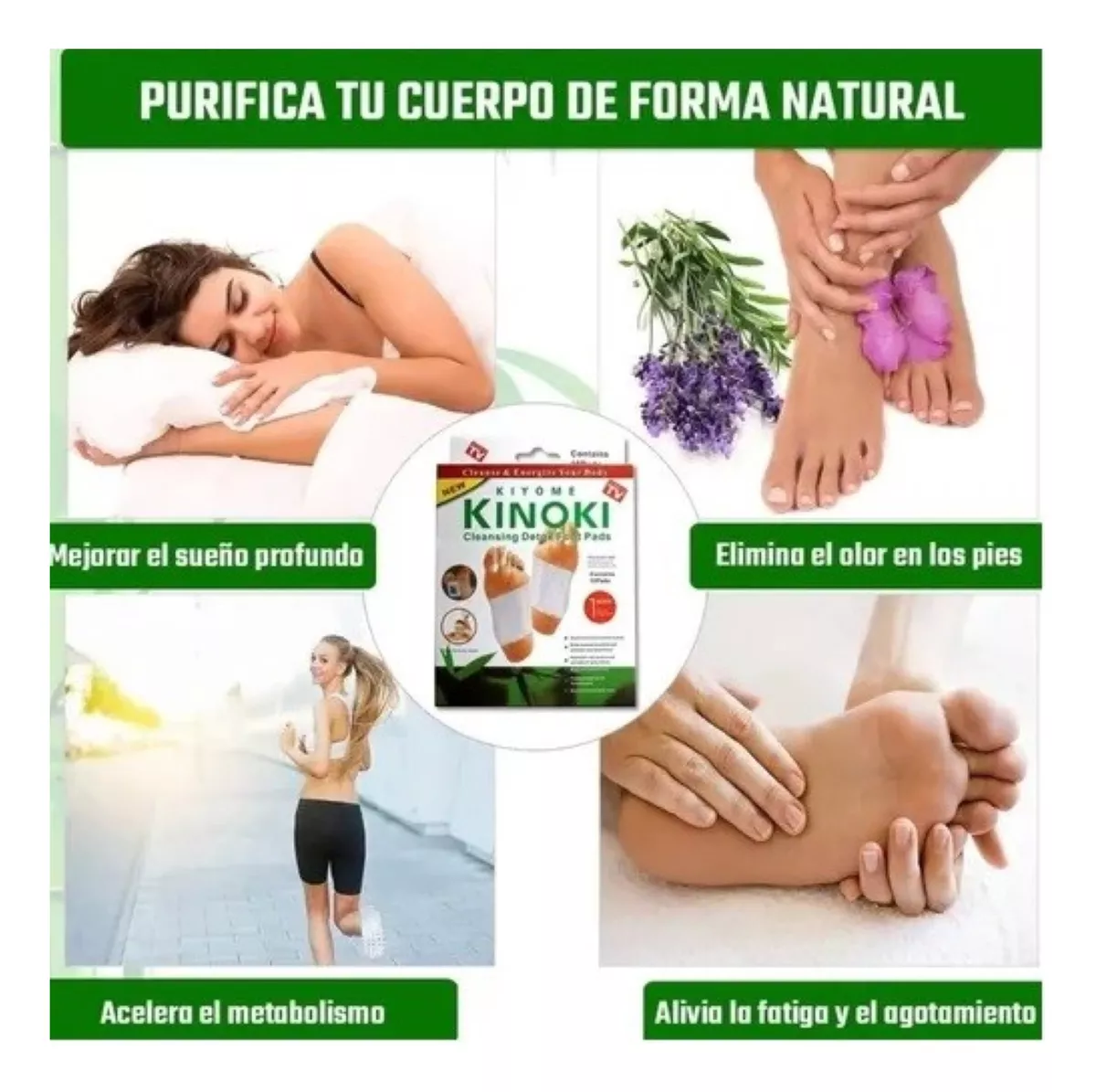 Miniatura 3 de Parche Desintoxicante Kinoki X10 Und