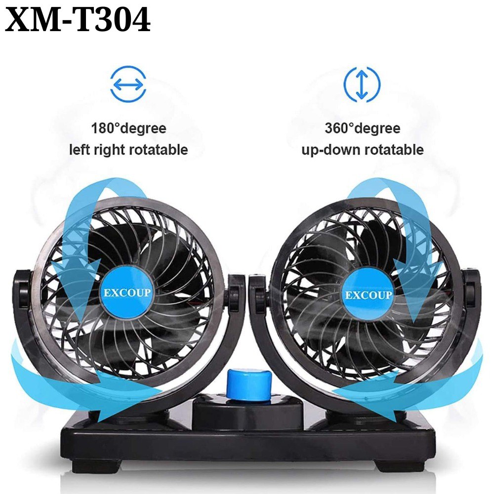 Miniatura 3 de Ventilador Portatil Para Carro XM-T304