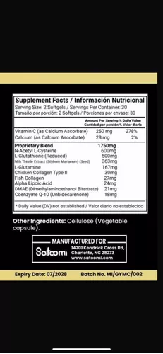 Miniatura 3 de Glutathión Rejuvenation Complex