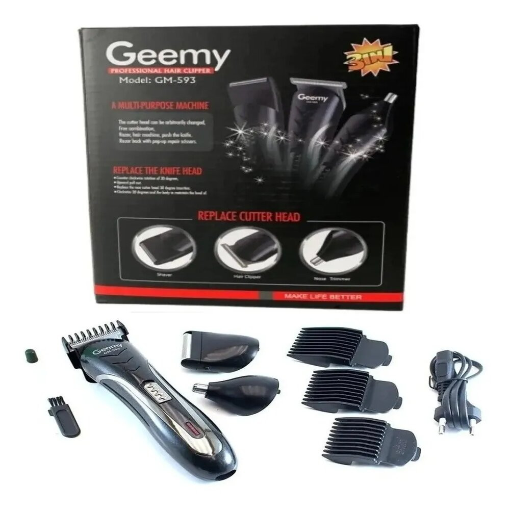 Miniatura 3 de Maquina De Afeitar Eléctrica 3 En 1