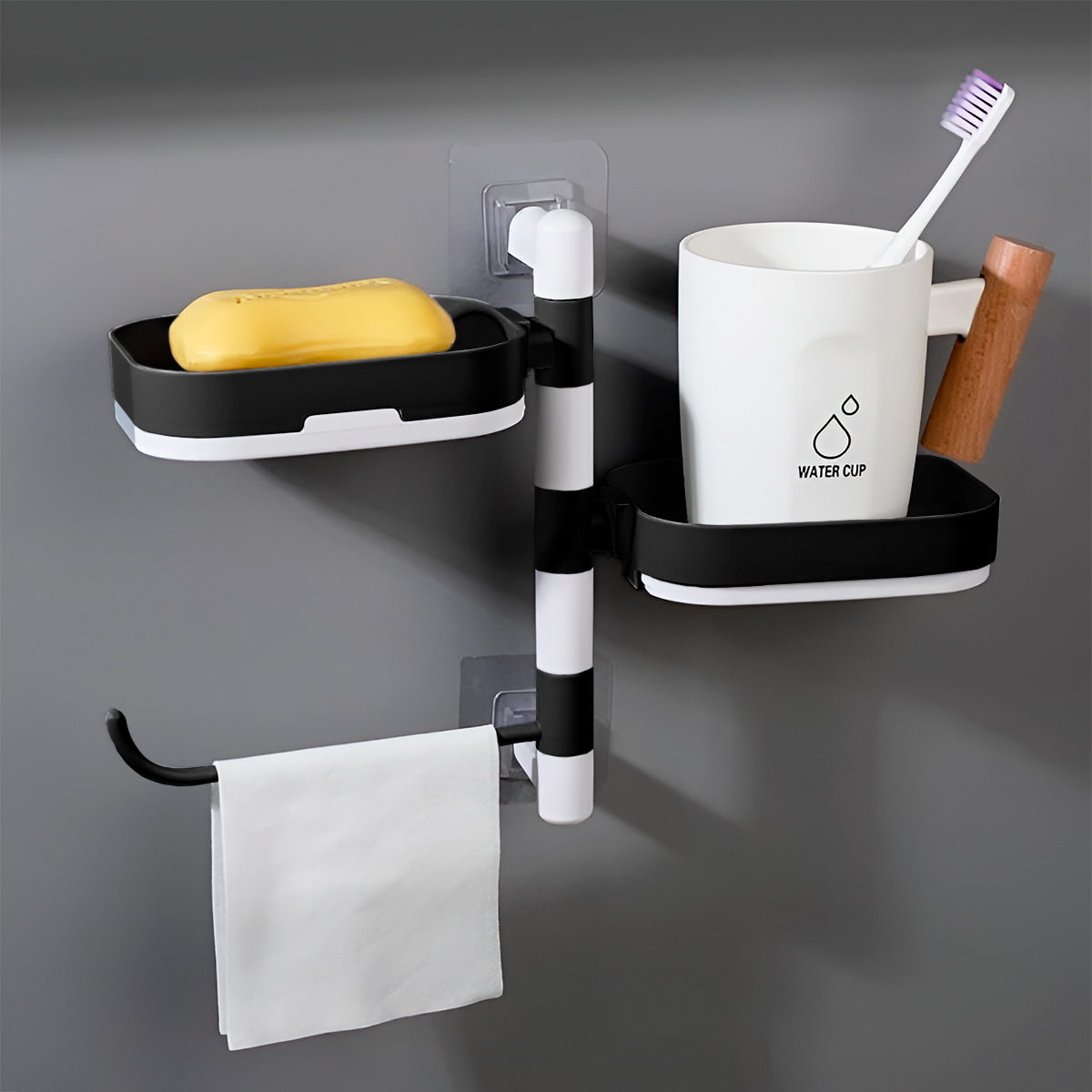 Jabonera De Pared 2 Niveles DP-8877