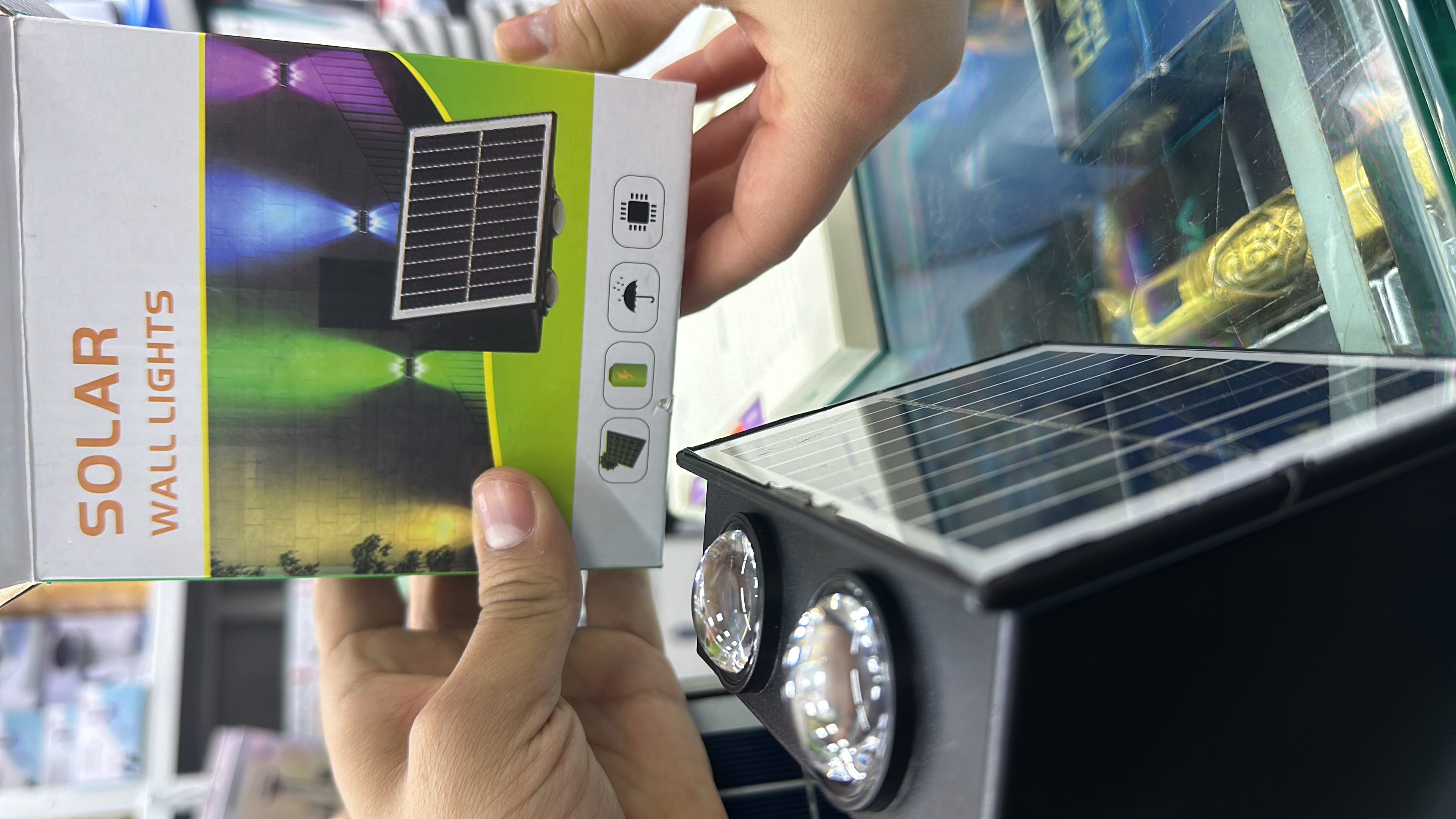 Miniatura 5 de Lámpara solar exterior 2 bombillos