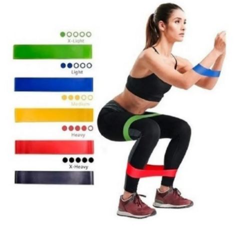 Kit 5 Bandas Elásticas Resistencia