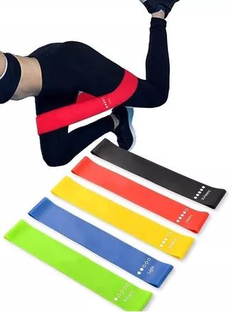 Miniatura 2 de Kit 5 Bandas Elásticas Resistencia