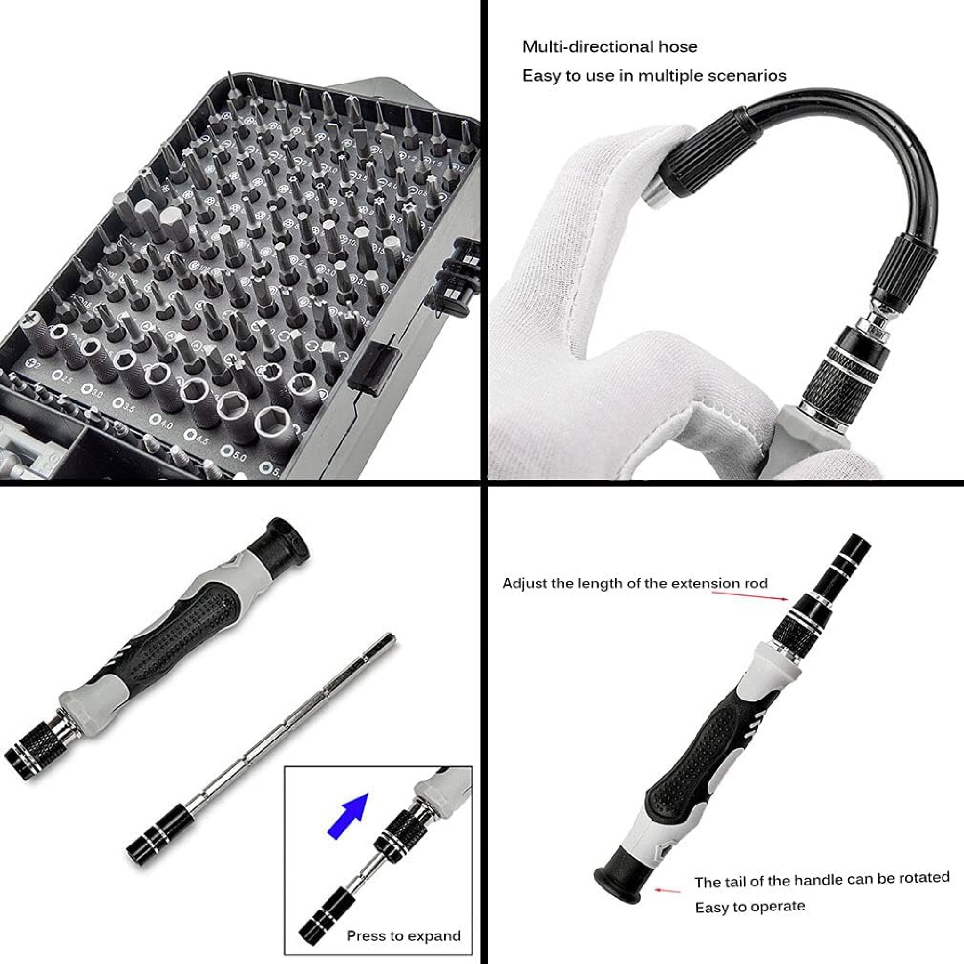 Set Destornillador X115 Piezas